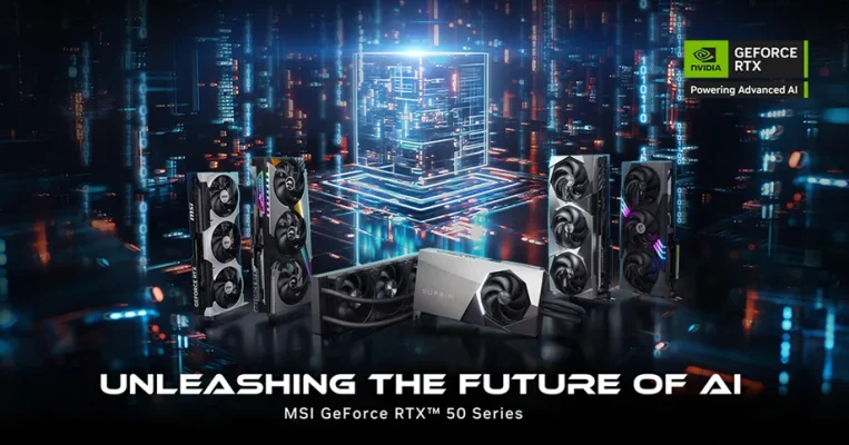 MSI、次世代GPU「GeForce RTX 50シリーズ」搭載グラフィックスカードを発表